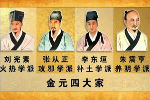 中医药文化金元四大家指金元时期(公元1115-1368年)的刘完素,张从正