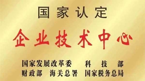 振东,国家认定企业技术中心